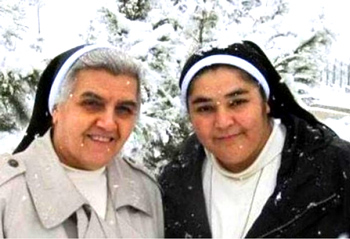 "Sister Utoor Joseph (left) and Sister Miskintah, are nuns who disappeared on June 28 in Mosul, Iraq, and are believed to have been kidnapped by Islamists." - Gatestone Institute 
