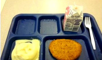 "Because the USDA rules require whole grains to be served, the school has banned white bread.  Biscuits and gravy were a popular item with students, but the gravy was deemed to not be healthy enough. They’re gone, too." - EAG News  