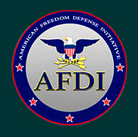 "When clicking on the logo you will come to a page with a place to donate to AFDI.   Whlie PayPal is shown for payment, there is also an option to contribute by any credit card shown.  AFDI appreciates your support, one of the few organizations that works directly in protecting America from being colonized by Islam." - Webmaster  