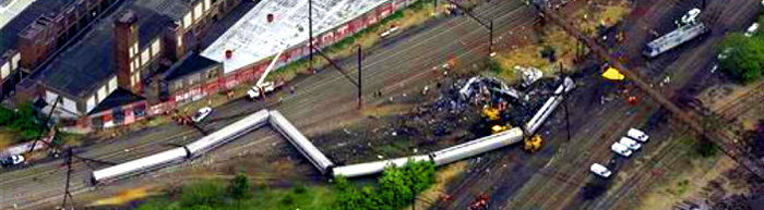  "Less than 24 hours after a devastating Amtrak derailment in Pennsylvania killed seven and injured over 200, Democrat lawmakers were already using the tragedy to gain political traction on transportation funding issues." - Truth Revolt 