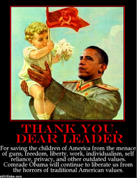 Comrade Obama saves the children. - Tom Fernandez 28 