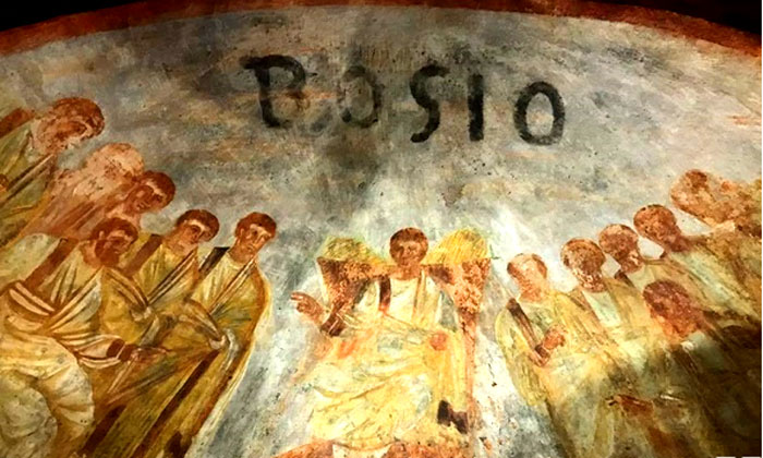 "The frescoes, estimated to be 1,600 years old, revealed a "fusion" of pagan symbols and images related to the Christian faith, indicating recent conversion from paganism to Christianity, project head Barbara Mazzei said, according to The Telegraph." - GospelHerald 