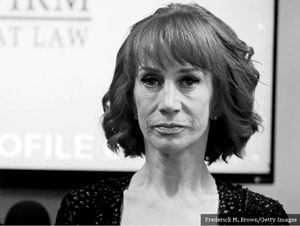 "Comedian Kathy Griffin ripped President Trump’s tribute to Sen. John McCain (R-AZ) shortly after his death was announced Saturday evening, in a profanity-laced tweet." - Breitbart 