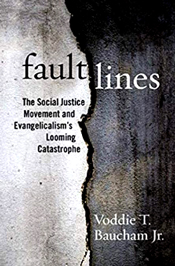 In this powerful book, pastor, professor, and leading cultural apologist Voddie Baucham explains the sinister worldview behind the social justice movement and how it has quietly spread like a fault system, not only through our culture, but throughout the evangelical church in America. He also details the devastation it is already wreaking—and what we can do to get back on solid ground before it’s too late." - Amazon 