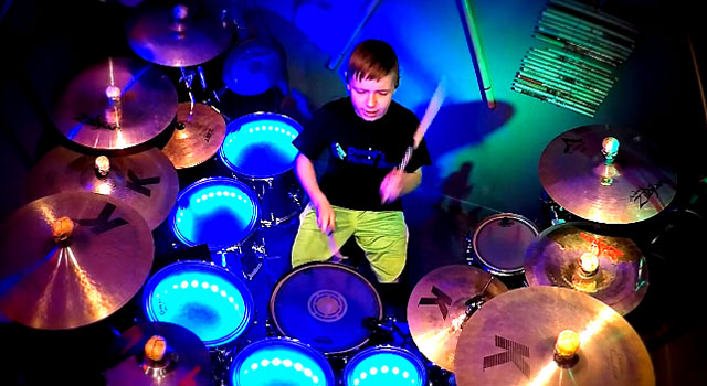 Big break: April 2013, Age 6. “Hot for Teacher” cover went viral. Led to TV appearance on Good Morning America & played with Brad Paisley. Also played live on-stage during Brads Pittsburgh concert in June 2013 -  URL for story:  <http://averydrummer.com/?fbclid=IwAR2P4Jtzv39a8kwtE88KhXMSZQEB2WktMfZDSEC9hzpfQknE3EBoYGNvkZo>