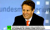 What is Timothy Geithner, head of America's Treasury, doing at a Bilderberger meeting in Spain in June 2010? And why do so many of those who surround (or surrounded) Obama belong to the group? In 2009, Google also became a member of the Bilderberger Group. It's the X-files in the real world!  