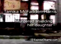 The ad complained, if Obama is so weak on domestic terrorism how can he be strong on foreign terrorism?  