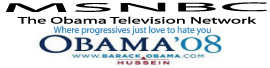 MSNBC Cable TV News.  Where progressives just love to hate you.    