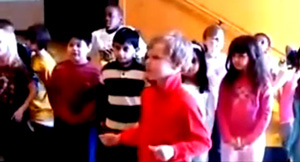 Remember last year when that video of school kids singing about Obama appeared on the net to creep out parents? Here’s a new one of school kids being taught to sing praise of Obama. No one knows yet where this took place, or what school." - Source copy - www.fireandreamitchell.com  