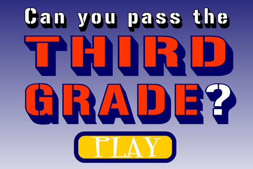 Can you name the states on the North American continent when given reasonable time without making a mistake.  They do it in the third grade.  Click on Play to start the game and the clock. 